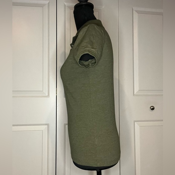 Aeropostale Olive Short Sleeve Polo, Size Small - Picture 3 of 8